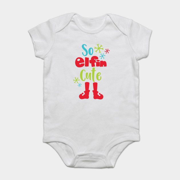 So Elfin Cute Elf Shoes Christmas Red Green