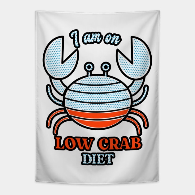 Low Crab diet Tapestry by SashaShuba