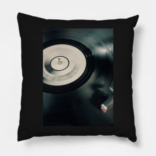 Spinning Record Pillow