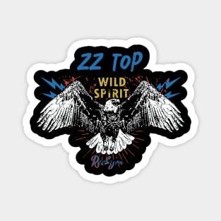 zz top wild spirit Magnet