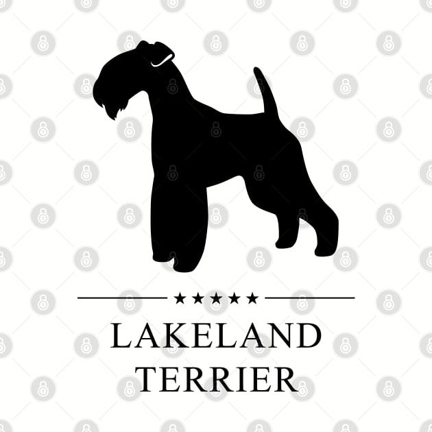 Lakeland Terrier Black Silhouette by millersye