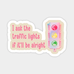 Death by a Thousand Cuts Traffic Lights Magnet