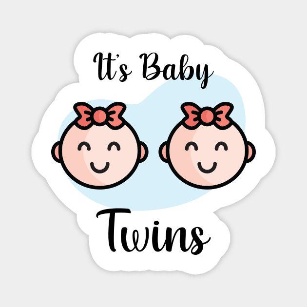 It's baby twins Magnet by LABdsgn Store