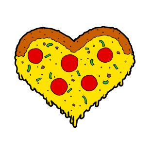 Pizza Heart T-Shirt