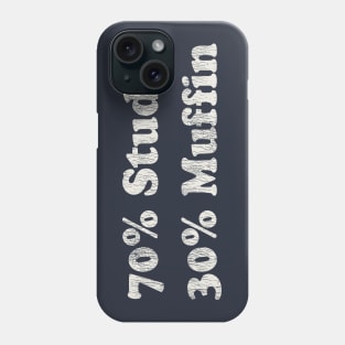 Stud Muffin Worn Phone Case