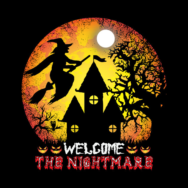 Welcome the nightmare halloween - Nightmare - Phone Case