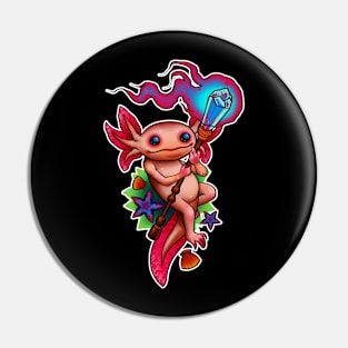 magic axolotl Pin