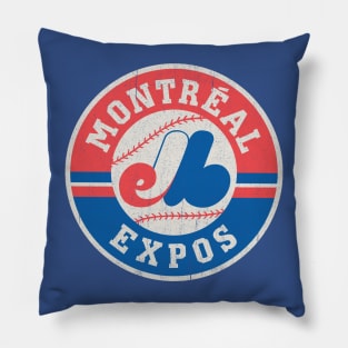 Montreal Expos Vintage Logo Pillow