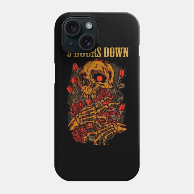 3 DOORS DOWN BAND Phone Case by Angelic Cyberpunk
