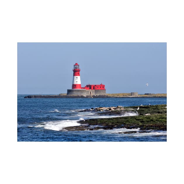 Longstone Lighthouse on the Farne Islands, Northumberland, UK by richflintphoto