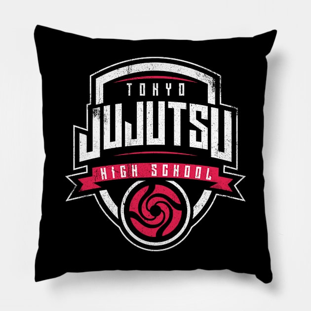 Tokyo Jujutsu High School Pillow by wookiemike