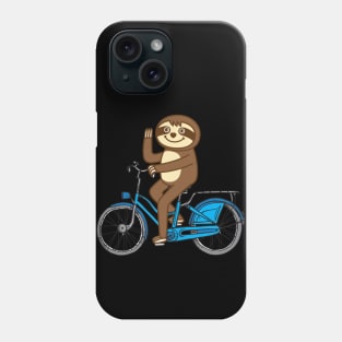 Sloth bicycle Phone Case