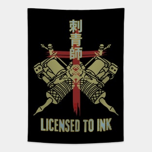 Tattoo Artist, Licensed to Ink 2 Tapestry
