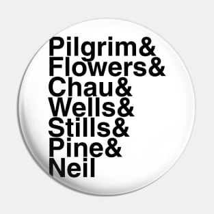Scott Pilgrim's Helvetica List Pin