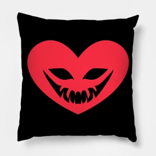 Evil Heart Pillow