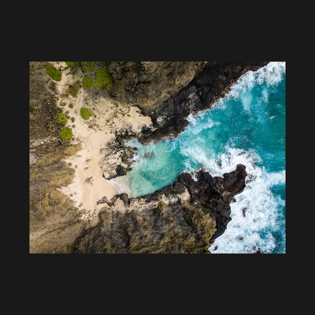 Aerial Rocky Seascape by mcdonojj