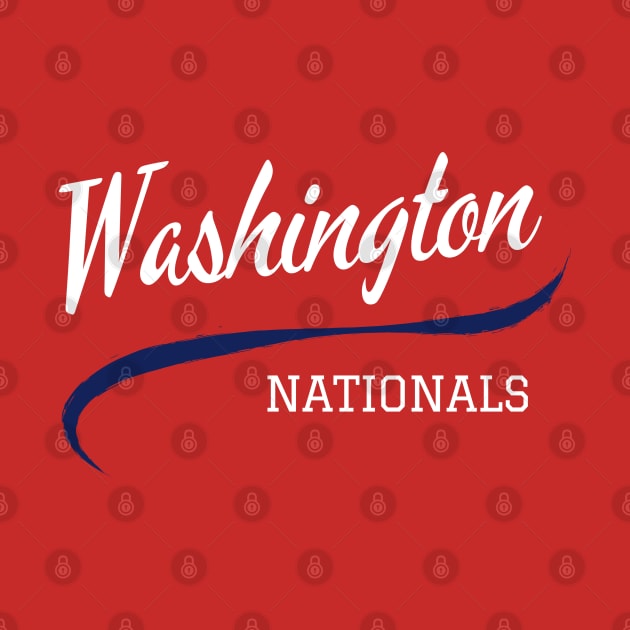 Nationals Retro by CityTeeDesigns