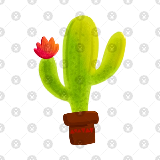 Cactus love by WoodleDoodleDesigns