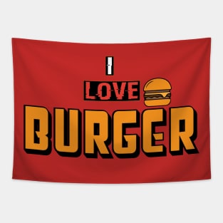 I love burger Tapestry
