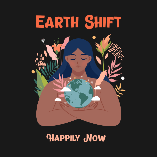 Earth Shift Happily Now Meditation Wellness by KORP