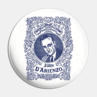 Juan d'Arienzo (in blue) Pin