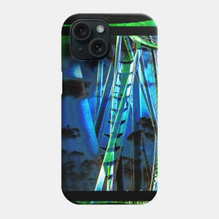 Comic Book Inspired Roller Coaster Photography Phone Case