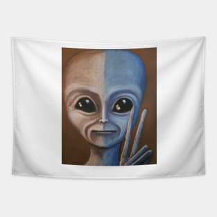 Peace! -Commander Tlkm Tapestry