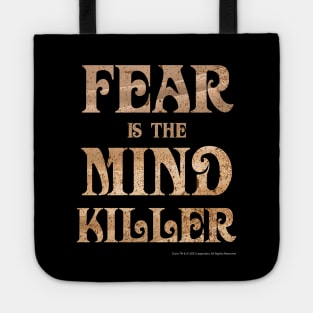 Fear Is The Mind Killer Classic Vintage Dune Quote Tote