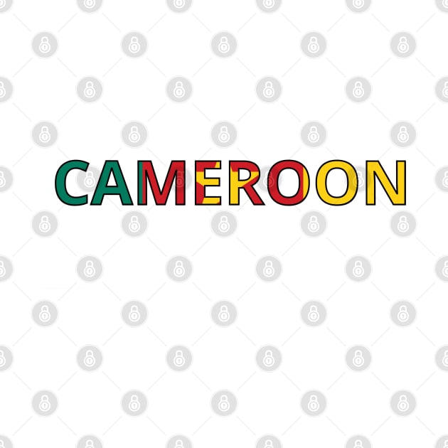 Drapeau  Cameroon by Pixelforma