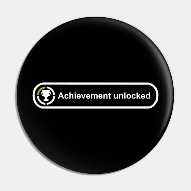 Achievement Unlocked Pin by Faltra