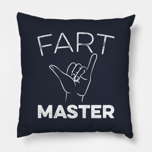 Fart Master Funny Humor Gift For Guys Pillow