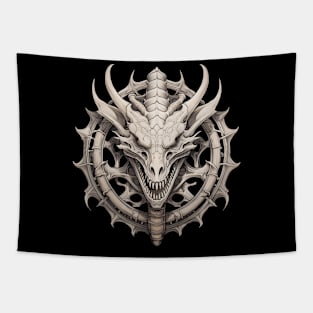 Skull Dragon Tapestry