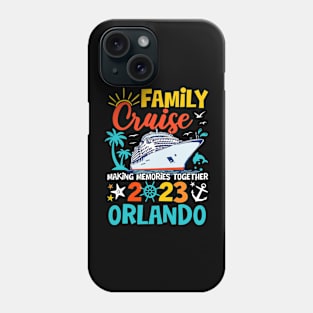 Orlando Cruise 2023 Family Friends Group Vacation Phone Case