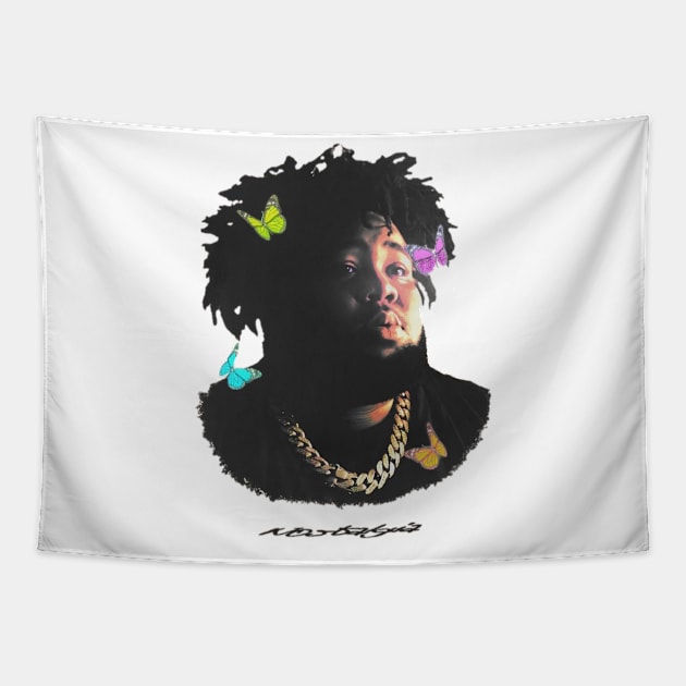 Rod wave Tapestry by shadowNprints