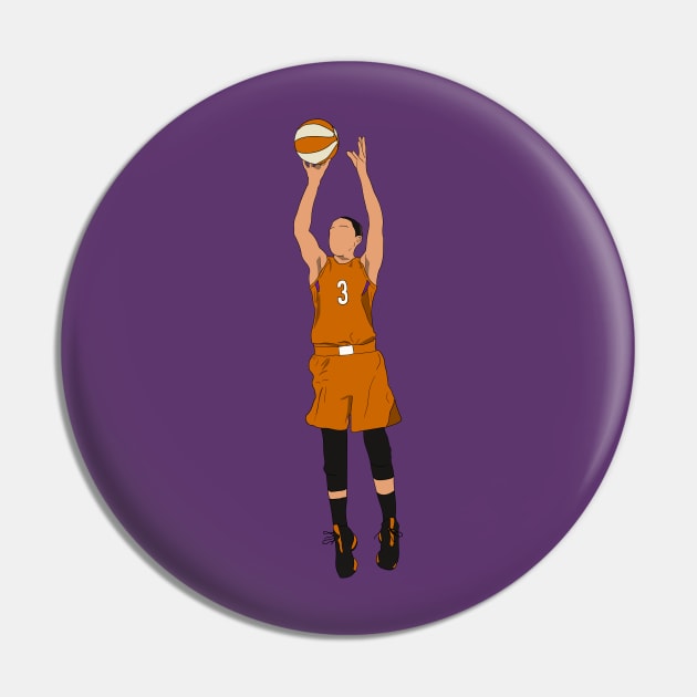 Diana Taurasi Phoenix Mercury Pin by Hevding