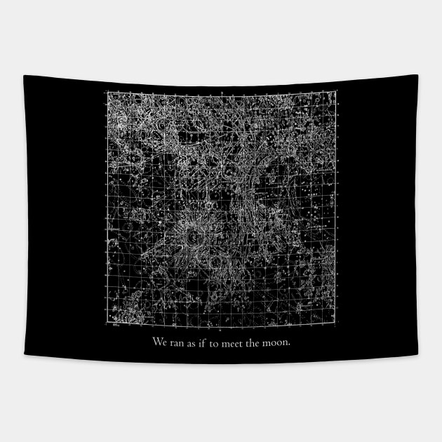 We Ran as if to Meet the Moon Tapestry by codeWhisperer