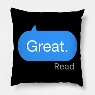 Great Text Pillow