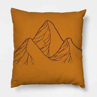 The mountains Pillow