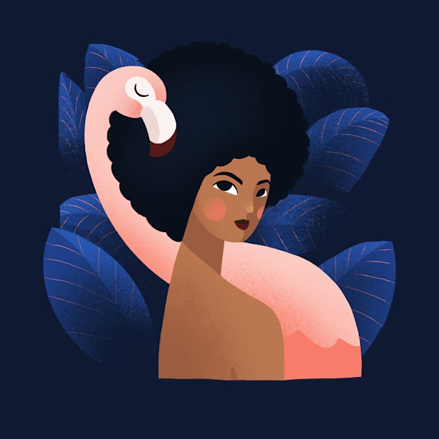 Flamingo Love by Giulia Pietrobelli