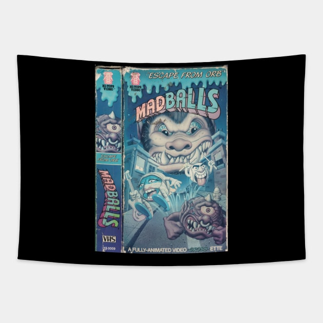 Madballs: Escape From Orb VHS Tapestry by An Era Gone