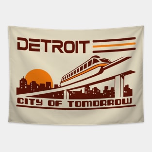 City Of Tomorrow - Detroit Tapestry