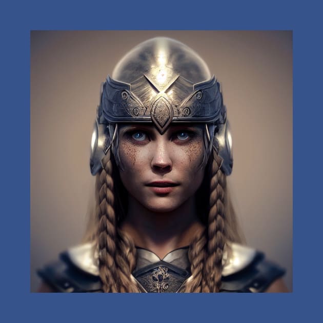 Viking Shield Maiden by Grassroots Green