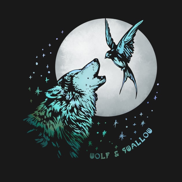 Wolf & Swallow - Moonlight Serenade [OCEAN] by Lix