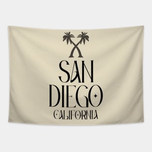 San Diego California Tapestry