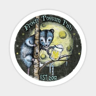 Frosty Possum Pub Magnet