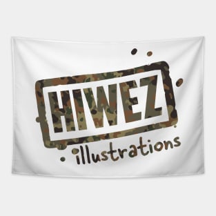 HIWEZ logo Flecktarn Tapestry