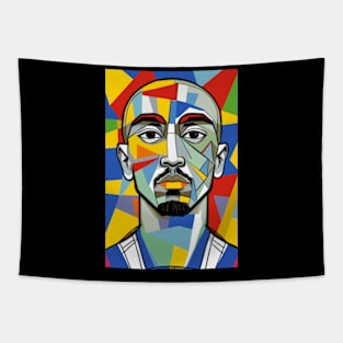 Portrait of Rapper Tapestry