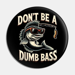 Bass Fishing Stuff Dad Bass Fish Papa Fishing Pin