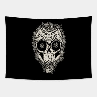 Muerte Acecha - One Color Tapestry