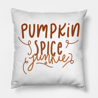 Pumpkin Spice Junkie Pillow